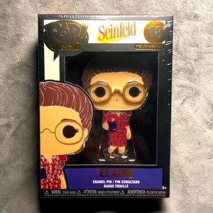 🤑3/$15🤑 Funko Pop Pin~ Elaine Marie Benes Seinfeld
